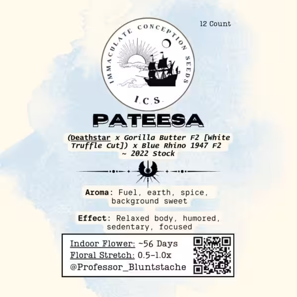 Pateesa Seed Label Pateesa Seed Label